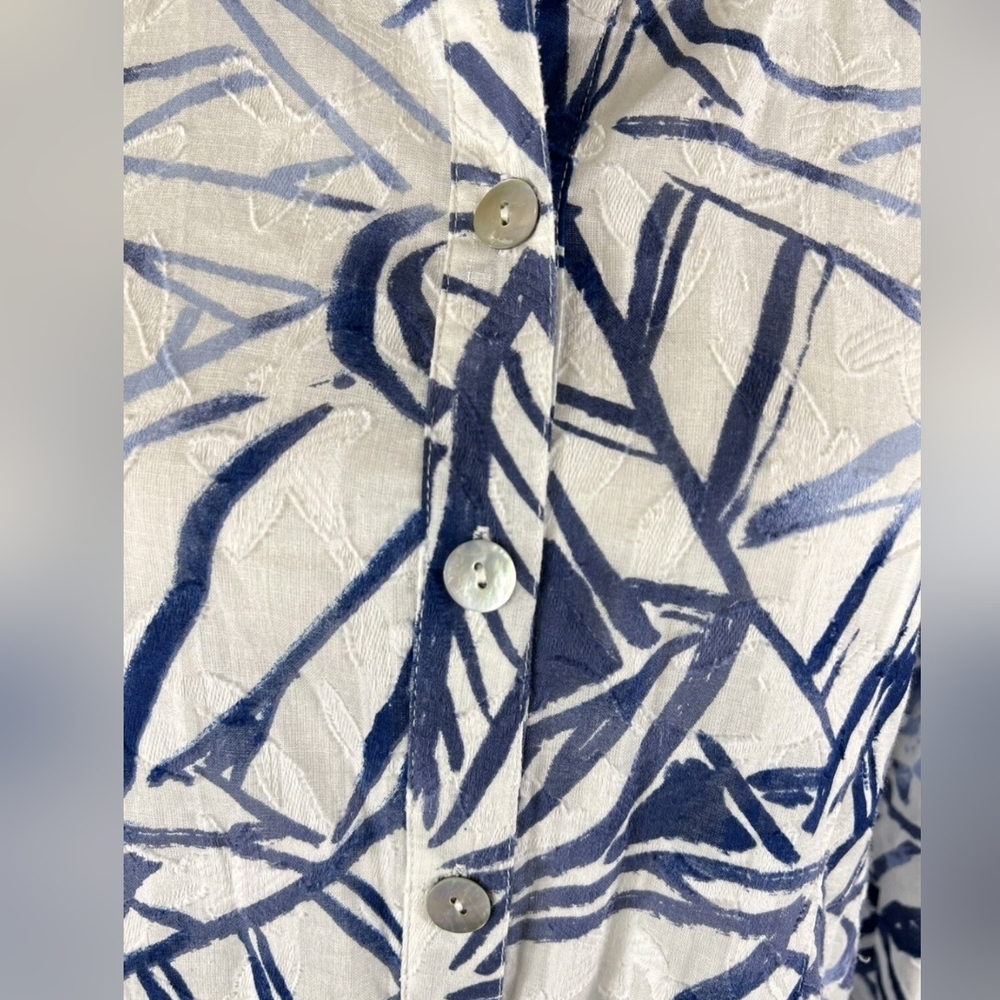 Multiples Womens Button-Down Tunic Asymmetrical H… - image 3